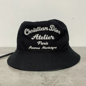 Dior bucket hat atelier black size M medium mens unisex
