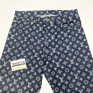 Louis vuitton x Kim jones W 32 mens monogram denim jeans S M