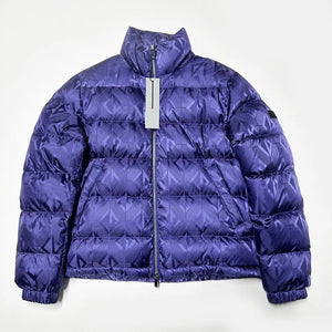 Christian Dior size 48 Medium M oblique puffer jacket purple