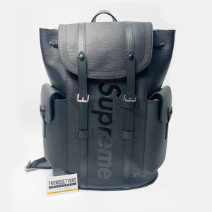 LOUIS VUITTON X SUPREME CHRISTOPHER BACKPACK BLACK